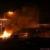 انفجار پمپ بنزین  در خیابان آذربایجان