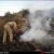 تصاویر/ آتش به جان پارک ملی گلستان افتاد