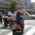 عکس/دختر موتورسوار در خیابان انقلاب!