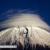 عکسی حیرت انگیز  از کوه فوجی