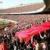 حضور جمع کثیری از هواداران تراکتورسازی در اطراف ورزشگاه آزادی