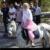 عکس:دختر کردی که با اسب سفید به استقبال روحانی رفت