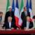 تصاویر: امضای تفاهمنامه میان مقامات ایران و فرانسه
