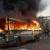 آتش گرفتن اتوبوس در خيابان وليعصر(عج) + عکس