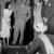 عکس: محمدرضا پهلوی و ثریا در نمایشی از مارگیرها