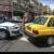 تصادف تاکسی با خودروی پلیس راهور +تصاویر