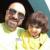 برزو ارجمند در کنار پسرش +عکس