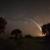 تصویر مشترک موشک فالکون 9 و کهکشان راه شیری +عکس