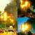 برج سلمان مشهد در آتش سوخت +تصاویر