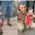 عکس: لحظه بازی کردن نوزاد با سر بریده سرباز سوری(16+)