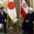 نخست وزیر ژاپن روز چهارشنبه وارد تهران شد و در نخستین روز ورود خود با حسن روحانی رئیس جمهور ایران دیدار و گفتگو کرد. آبه و روحانی سپس در یک کنفرانس مطبوعاتی مشترک شرکت کردند