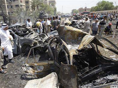  دست کم ۷۵ نفر در انفجارهای بغداد جان باختند