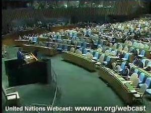 متن سخنان محمود احمدی نژاد در مجمع عمومی سازمان ملل