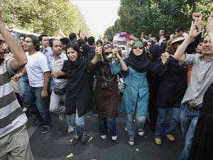 حاشیه های تجمع امروز سبزها در دانشگاه تهران