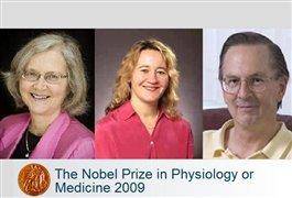 برندگان نوبل پزشکی 2009