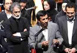شرط خواننده مشهور برای اجرای برنامه: احمدی‌نژاد نباشد