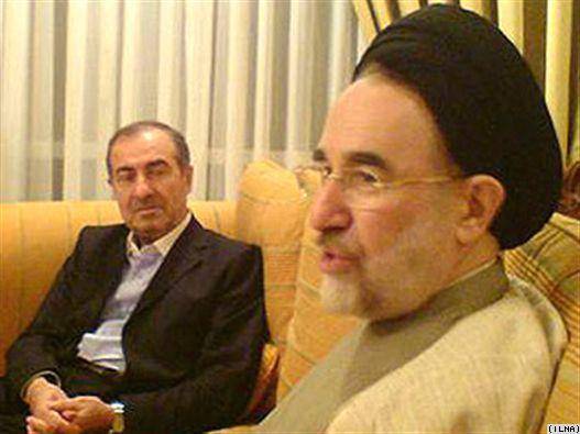 محمد خاتمی به دیدار مرتضی الویری رفت