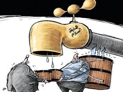 کاریکاتور/ پروژه صلح اسرائیل و اعراب