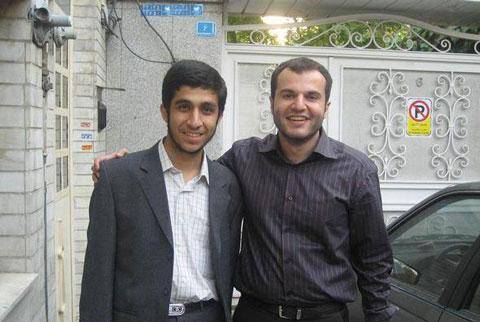 عکس: مشایی و احمدی نژاد کوچک