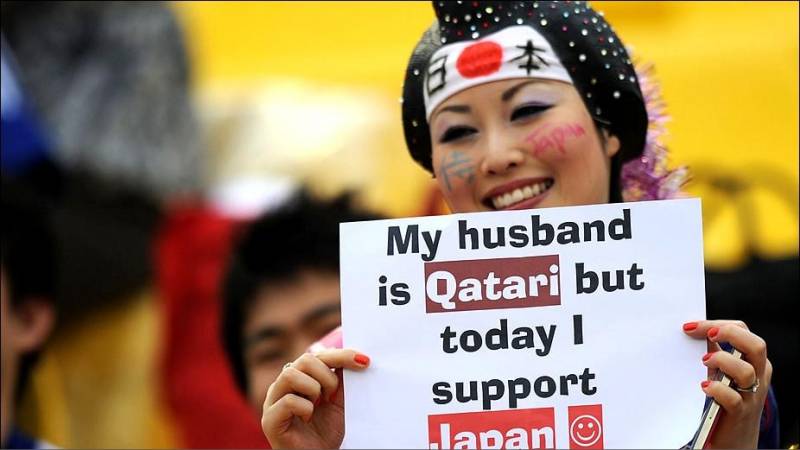 تصویر جالب: حكایت زن ژاپنی و شوهر قطری