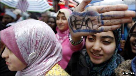 مسلمانان آمریکا به نشست کنگره اعتراض کردند