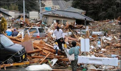خسارات شدید در پی زلزله و سونامی عظیم در ژاپن