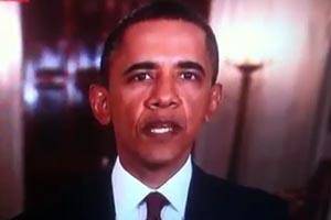 اوباما با تاييد خبر مرگ بن لادن: او رهبر مسلمانان نبود، قاتلشان بود (+فیلم)