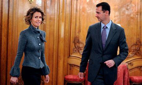 فرار مخفیانه همسر بشار اسد به لندن + عکس