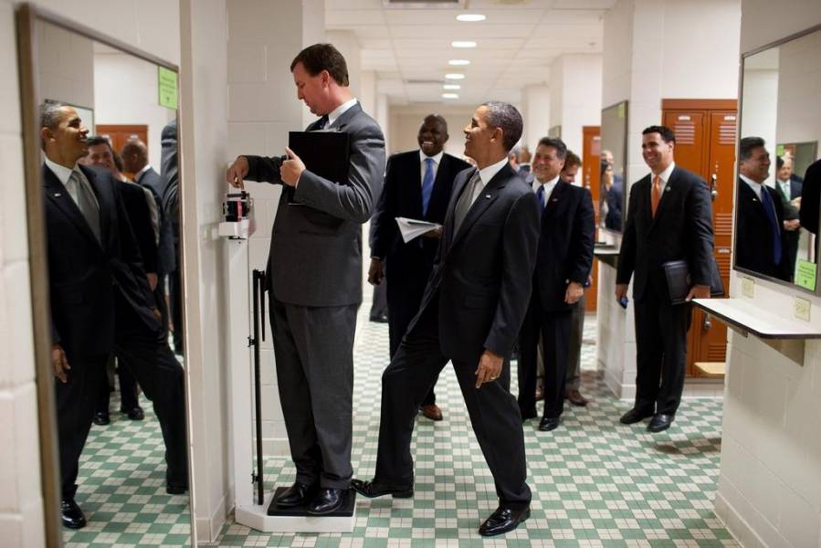 شوخی از نوع اوباما/عکس