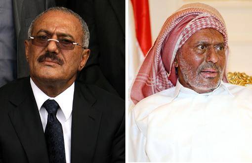 تصویر: علی عبدالله صالح قبل و بعد از سوختگی