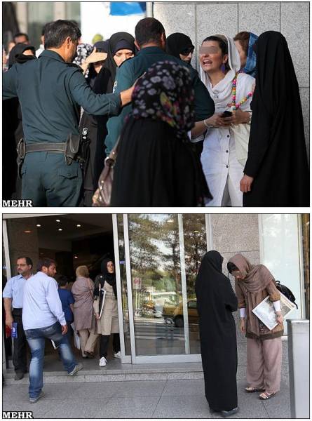 عکس/  تداوم آزار و اذیت زنان ایران تحت عنوان اجرای &quot;طرح امنیت اخلاقی&quot; در نظام اسلامی (نیمه طالبانی)