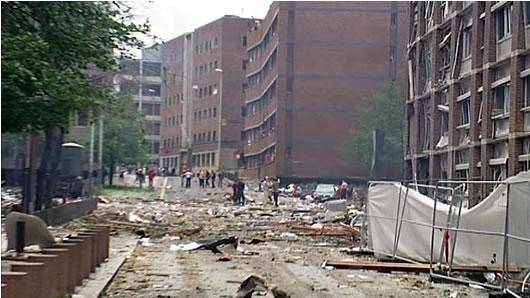انفجار بمب در نزدیکی دفتر کار نخست وزیر نروژ