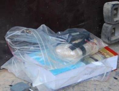 عکس: کشف بمب در عامل انتحاری در کاظمین
