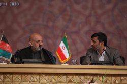 مكالمه تلفني احمدي‌نژاد و حامد كرزاي به مناسبت عيد سعيد فطر