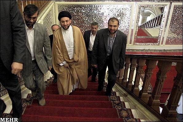 عکس خبری /  دیدار رئیس مجلس اعلای عراق با رئیس مجلس شورای اسلامی
