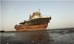 یک کشتی حامل تجهیزات پارس جنوبی در نزدیکی بندر عسلویه غرق شد