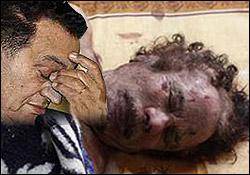 تکذیب خبر مرگ حسنی مبارک / دیکتاتور مصر عزادار قذافی