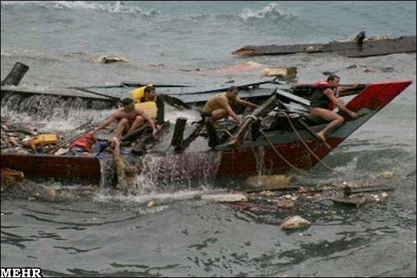 واژگونی قایق پناهجویان در اندونزی / 8 ایرانی جان خود را از دست دادند
