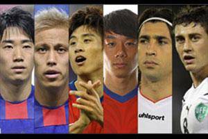 جدال عقیلی با پنج بازیکن برای کسب عنوان بهترین فوتبالیست سال آسیا