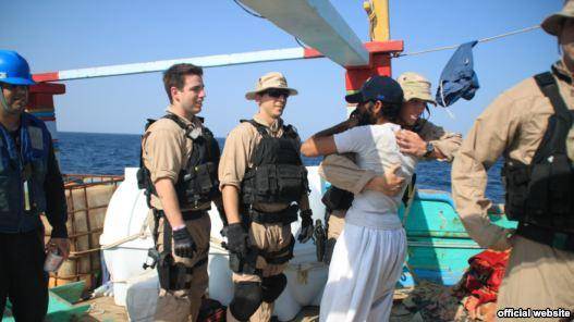 نجات شش ملوان دیگر ایرانی توسط یک کشتی آمریکایی