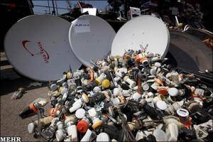 اخطار خانه به خانه نسبت به جمع‌آوری آنتن ماهواره در سنندج