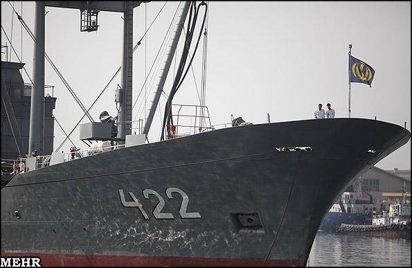 ناوهای ایرانی از کانال سوئز وارد دریای مدیترانه شدند