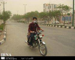گرد و غبار غلیظ جنوب خوزستان را فرا گرفت