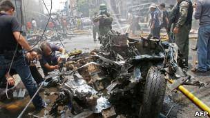 مرگ دست‌کم هفت نفر در سه انفجار مرگبار در جنوب تایلند