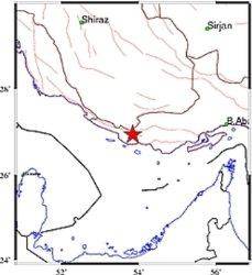 زلزله ، منطقه اهل لامرد فارس را  سه بارلرزاند