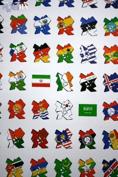 عکس/ایران و عربستان اجازه ندادند پرچم کشورشان تبدیل به نماد المپیک شود