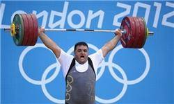 انوشیروانی به مدال نقره وزنه برداری دست یافت