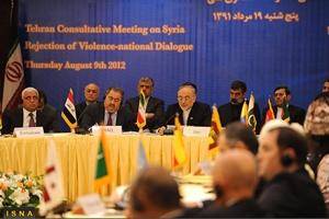 اجلاس مشورتی سوریه در تهران