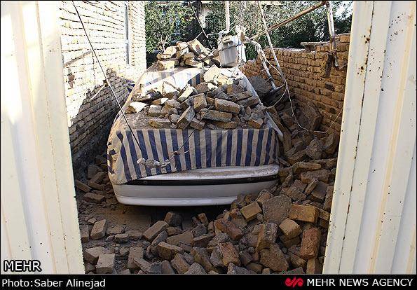 گزارش تصویری / مناطق زلزله زده در روستاهای ورزقان -2