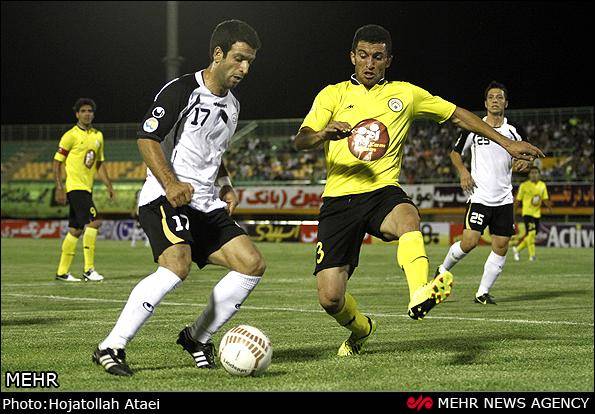 گزارش تصویری/ دیدار تیم های فوتبال صبای قم و فجرسپاسی شیراز